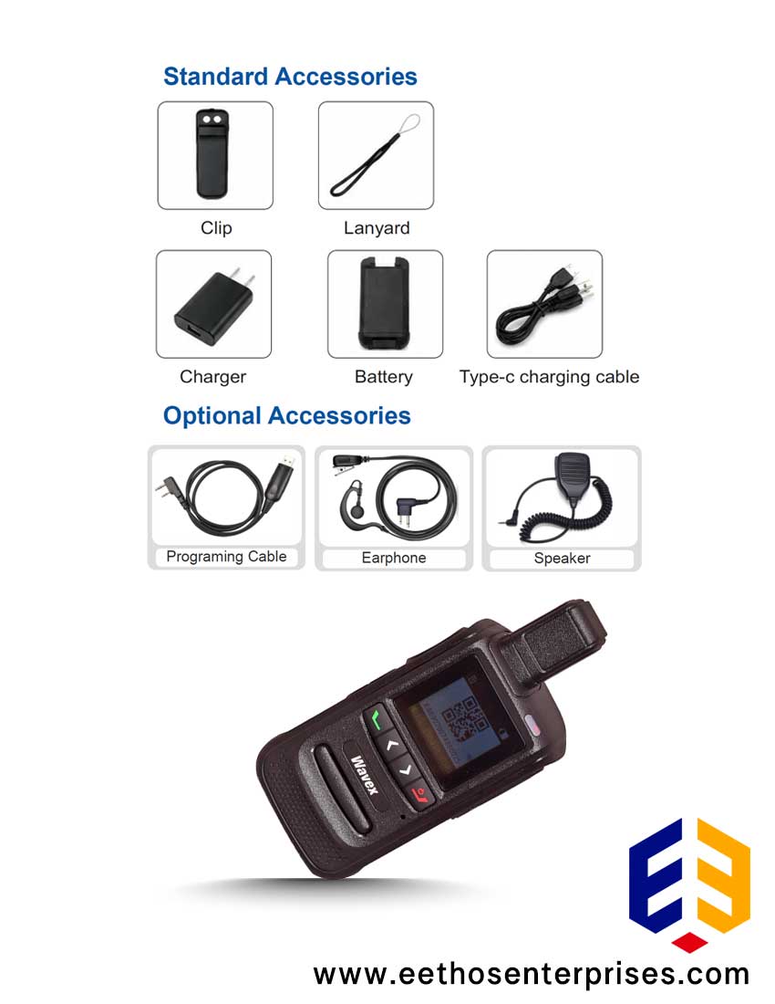 POC100 Wavex License Free Walkie Talkie Dealer Distributor Bengalore Wavex Walkie Talkie Suppliers in Bengaluru Mysore Mangalore Channai